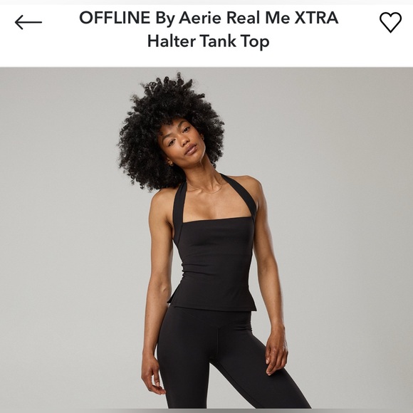 Aerie Halter tank - Picture 2 of 3